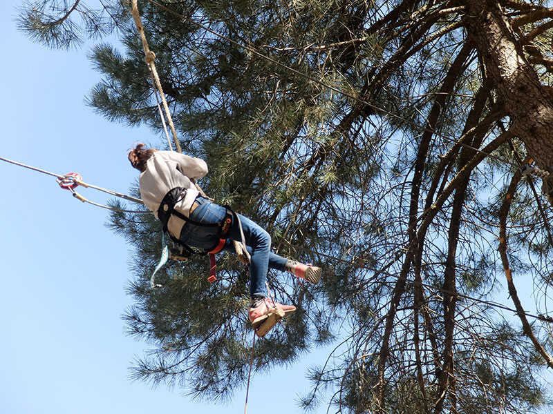 tirolinas Granada Aventura entre Pinos