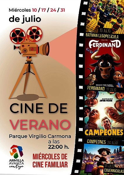 cine de verano en Armilla