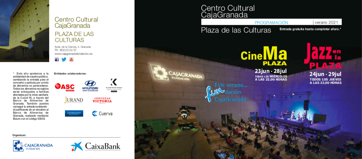 cinemaplaza cine verano granada