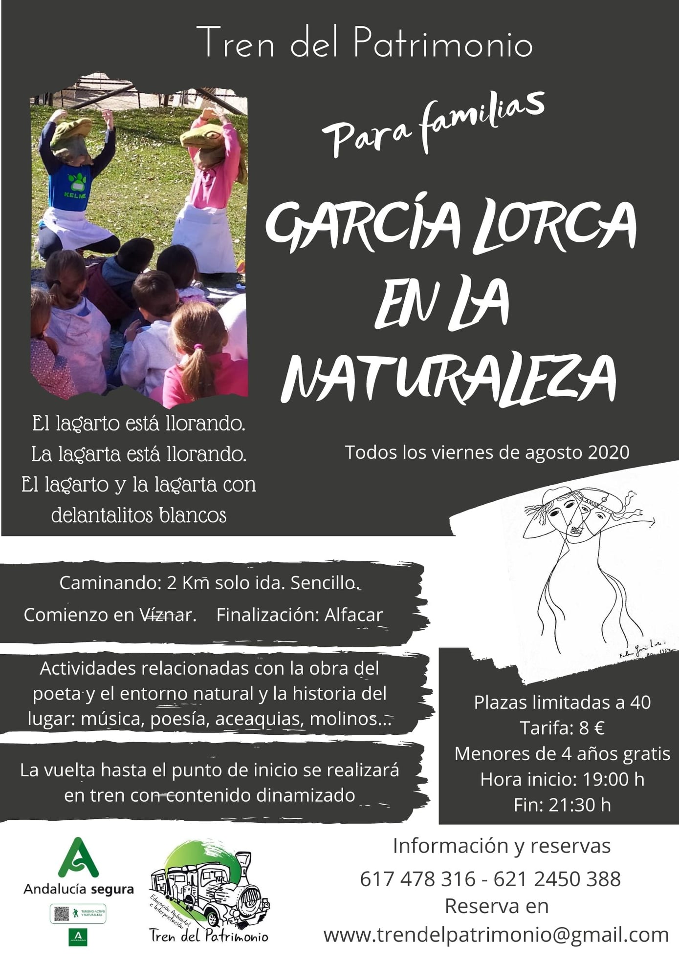 García Lorca en la naturaleza