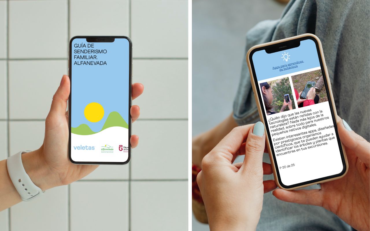 Guía senderismo familiar Alfanevada