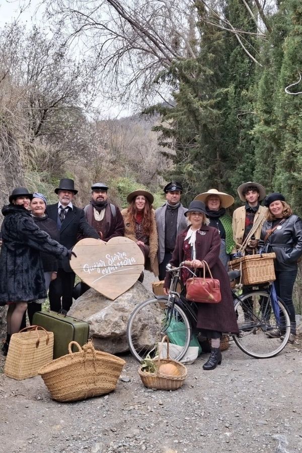 ruta teatralizada tranvía Güéjar Sierra